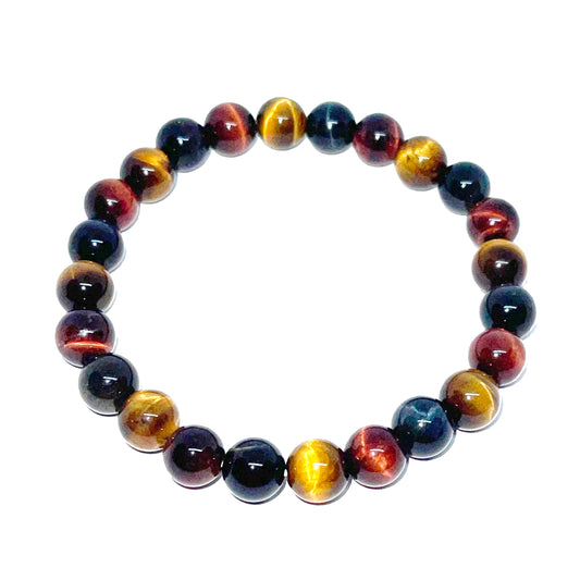 Protección Ojo de tigre rojo bola mediana