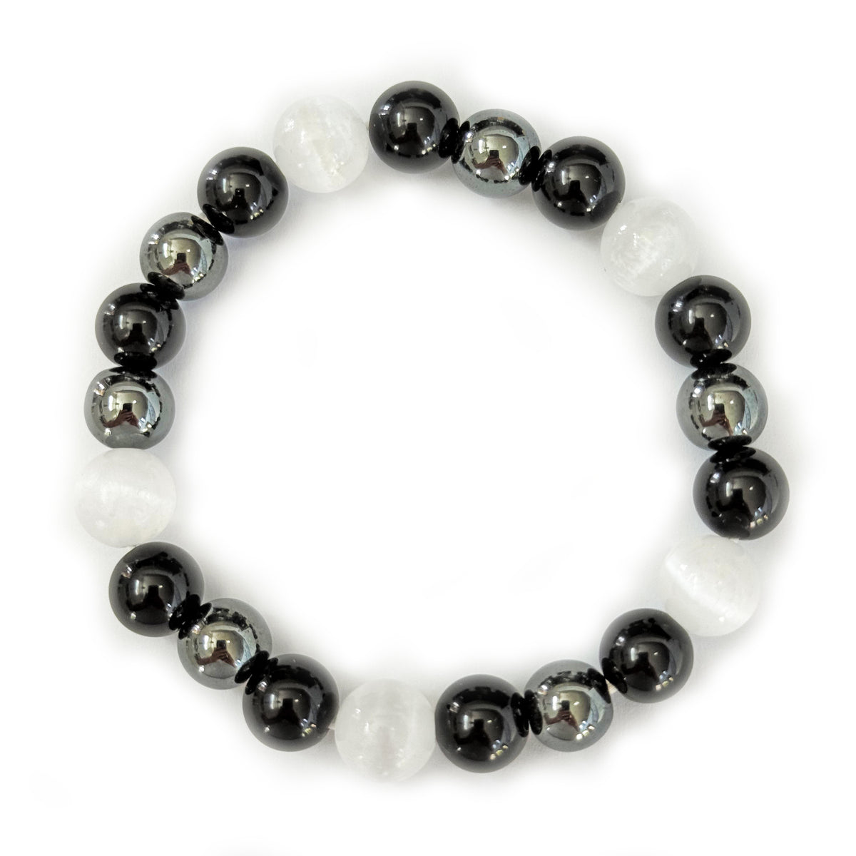 Hematite , ónix y selenita
