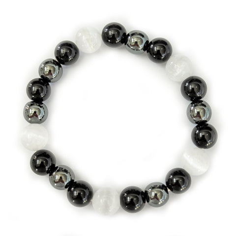 Hematite , ónix y selenita
