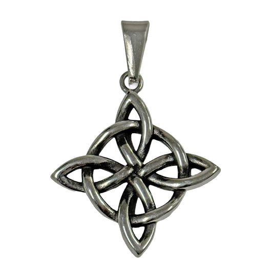 Nudo de bruja bisutería