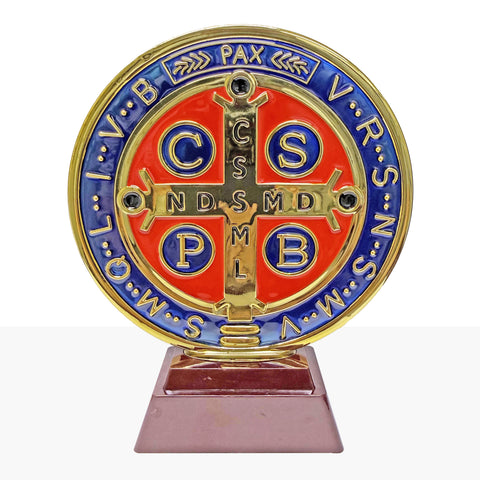 Medalla de San Benito para el hogar (5 pulgadas )