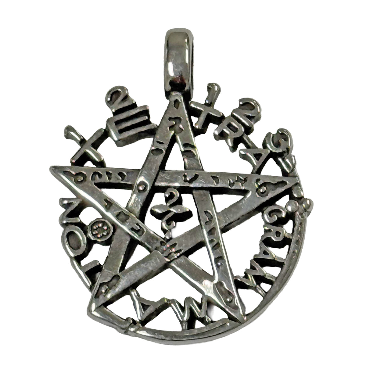 Pentagrama bisutería grande