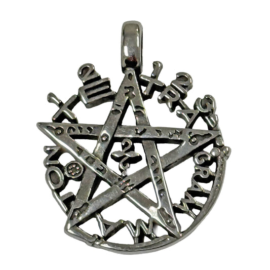 Pentagrama bisutería grande