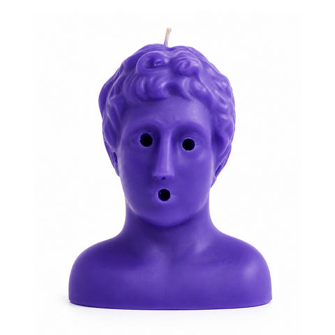 Vela de Cabeza de Persona para callar bocas