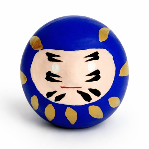 DARUMA azul para estudios y Exámenes