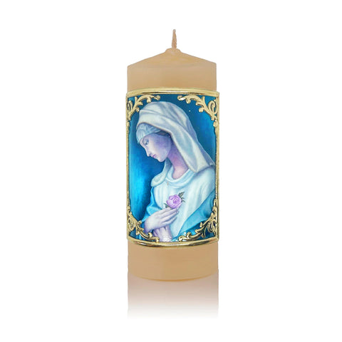 Vela de Rosa mística para la Salud